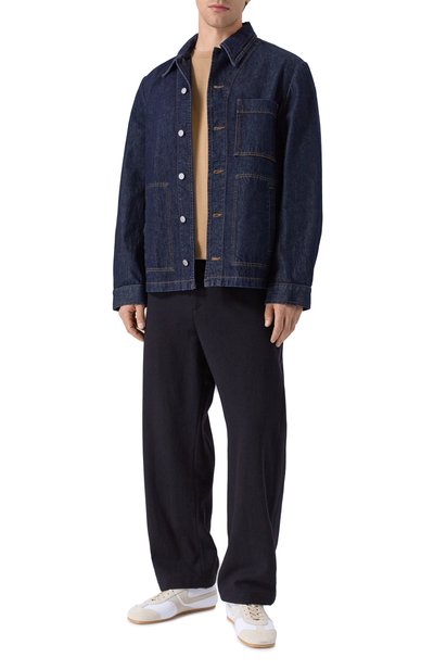 Кожаные кеды DRIES VAN NOTEN, арт. 021725-117-001, фото 2