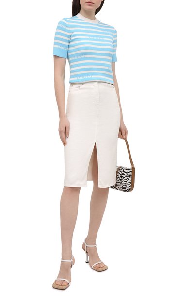 Хлопковый пуловер MSGM, арт. 3041MDM122 217289, фото 2