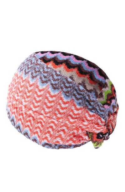 Хлопковая повязка на голову MISSONI, арт. FCFLC0D9978, фото 3