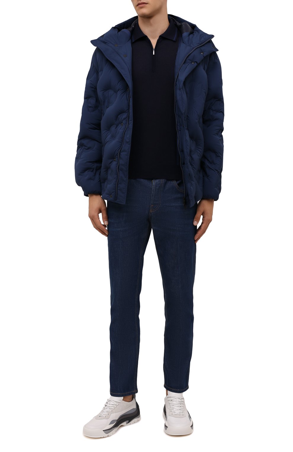 Поло из кашемира и шелка ZILLI, арт. MBW-PZ042-LETT1/ML01, фото 2