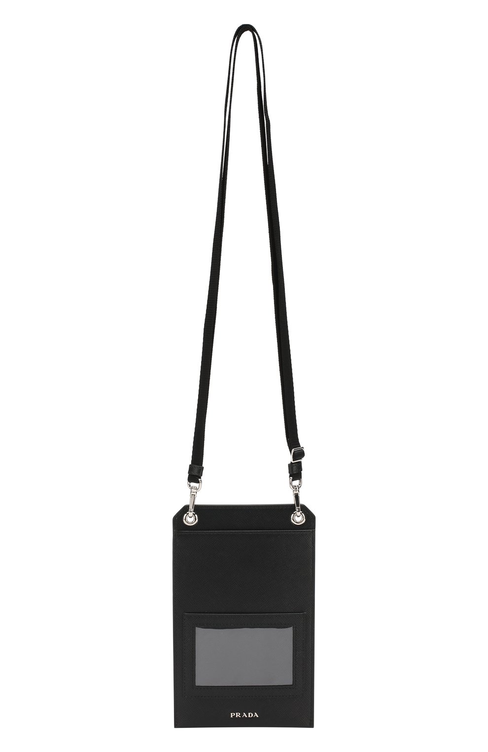 Кожаный чехол на iphone с ремнем PRADA разноцветного цвета по цене 28000 руб., арт. 2ZH067-2B22-F014B, фото 3 Кожаный чехол на iphone с ремнем PRADA, арт. 2ZH067-2B22-F014B, фото 3