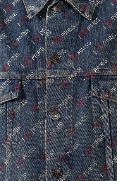 Джинсовая куртка BALENCIAGA, арт. 583430/TDW15, фото 5