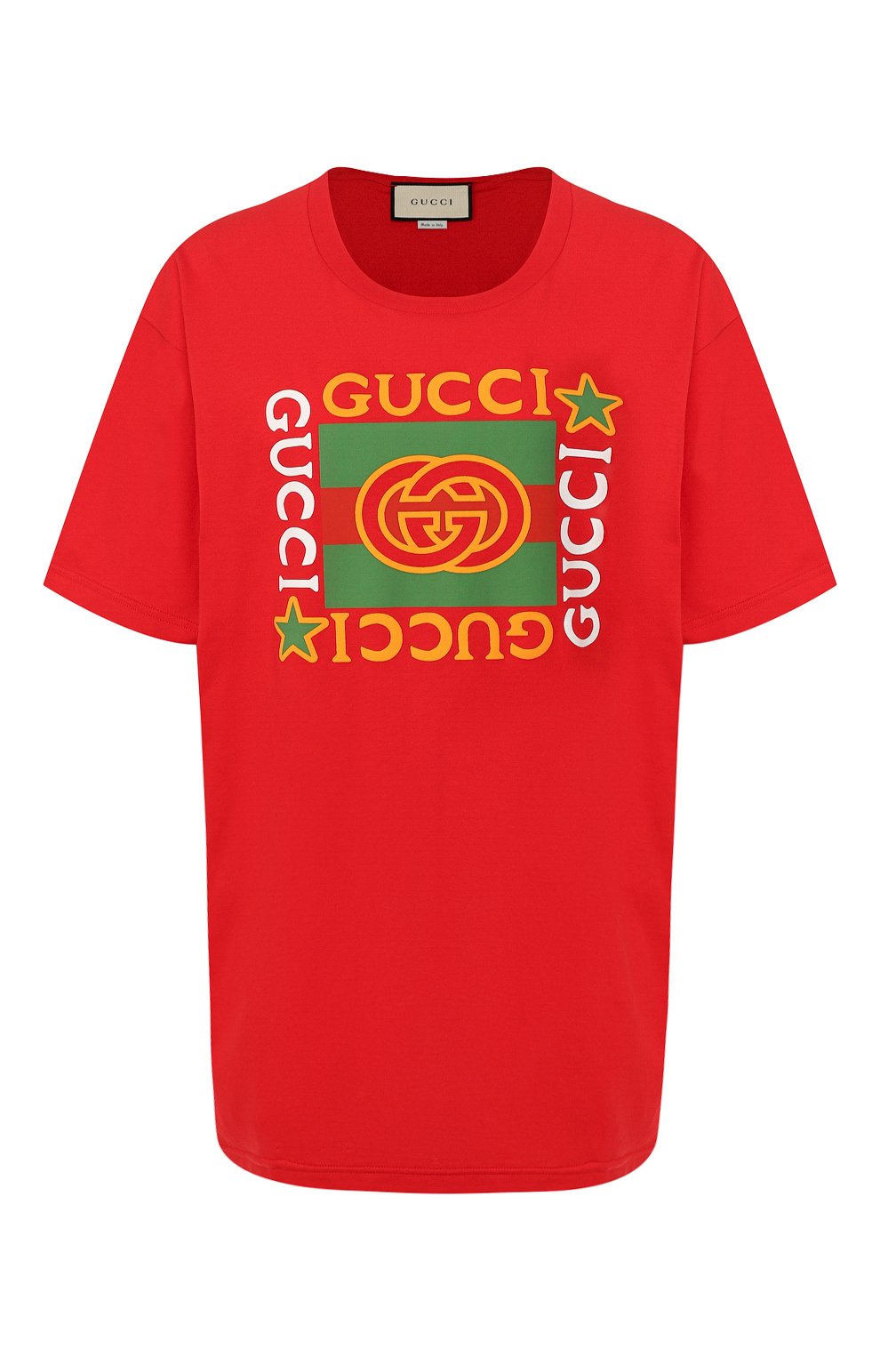 Хлопковая футболка GUCCI, арт. 539081/XJBYA, фото 1