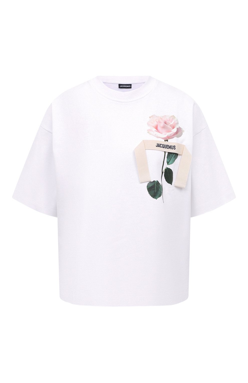 Хлопковая футболка JACQUEMUS, арт. 23H/233JS182-2099, фото 2