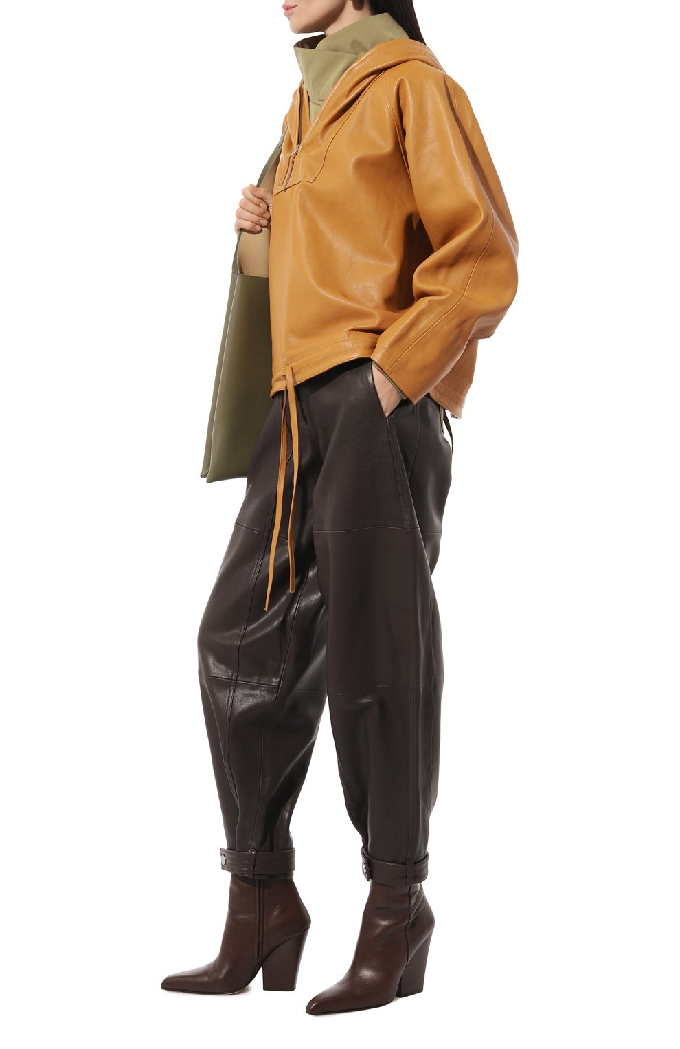 Кожаные ботильоны jane 100 PARIS TEXAS коричневого цвета по цене 69100 руб., арт. PX1195/XVT01, фото 2 Кожаные ботильоны jane 100 PARIS TEXAS, арт. PX1195/XVT01, фото 2