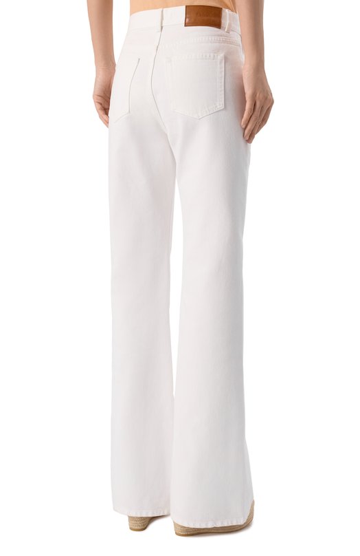Джинсы Chloé CH25UDP03150 Белый  CH25UDP03150 Фото 4