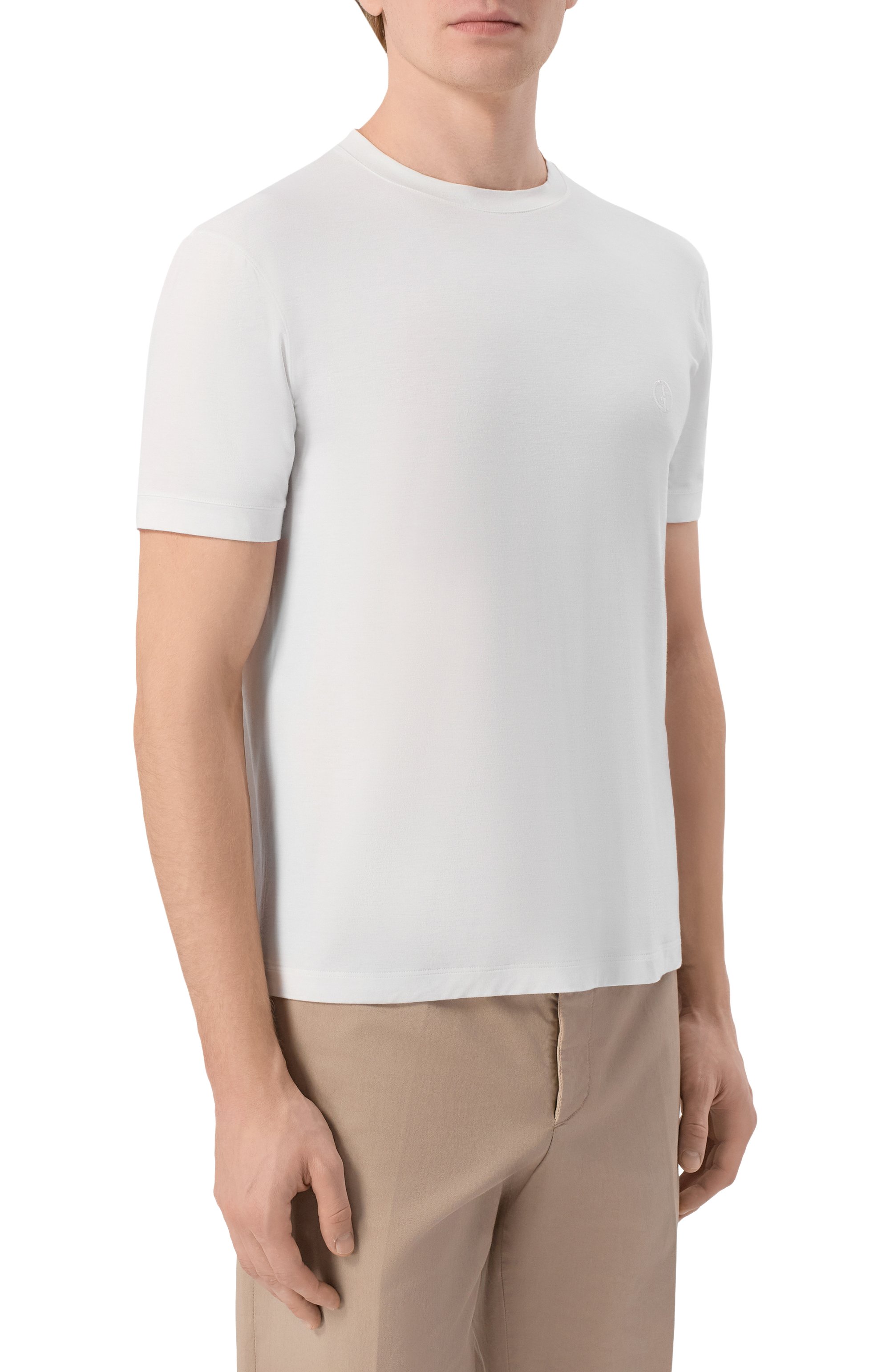 Футболка из вискозы GIORGIO ARMANI, арт. 3GST52/SJP4Z, фото 3