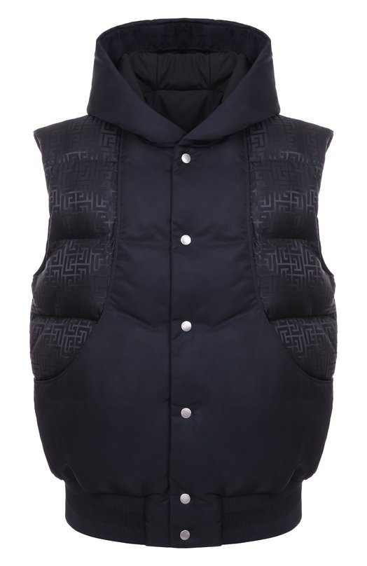 Утепленный жилет Balmain FH0T0141/MF22 Синий FH0T0141/MF22