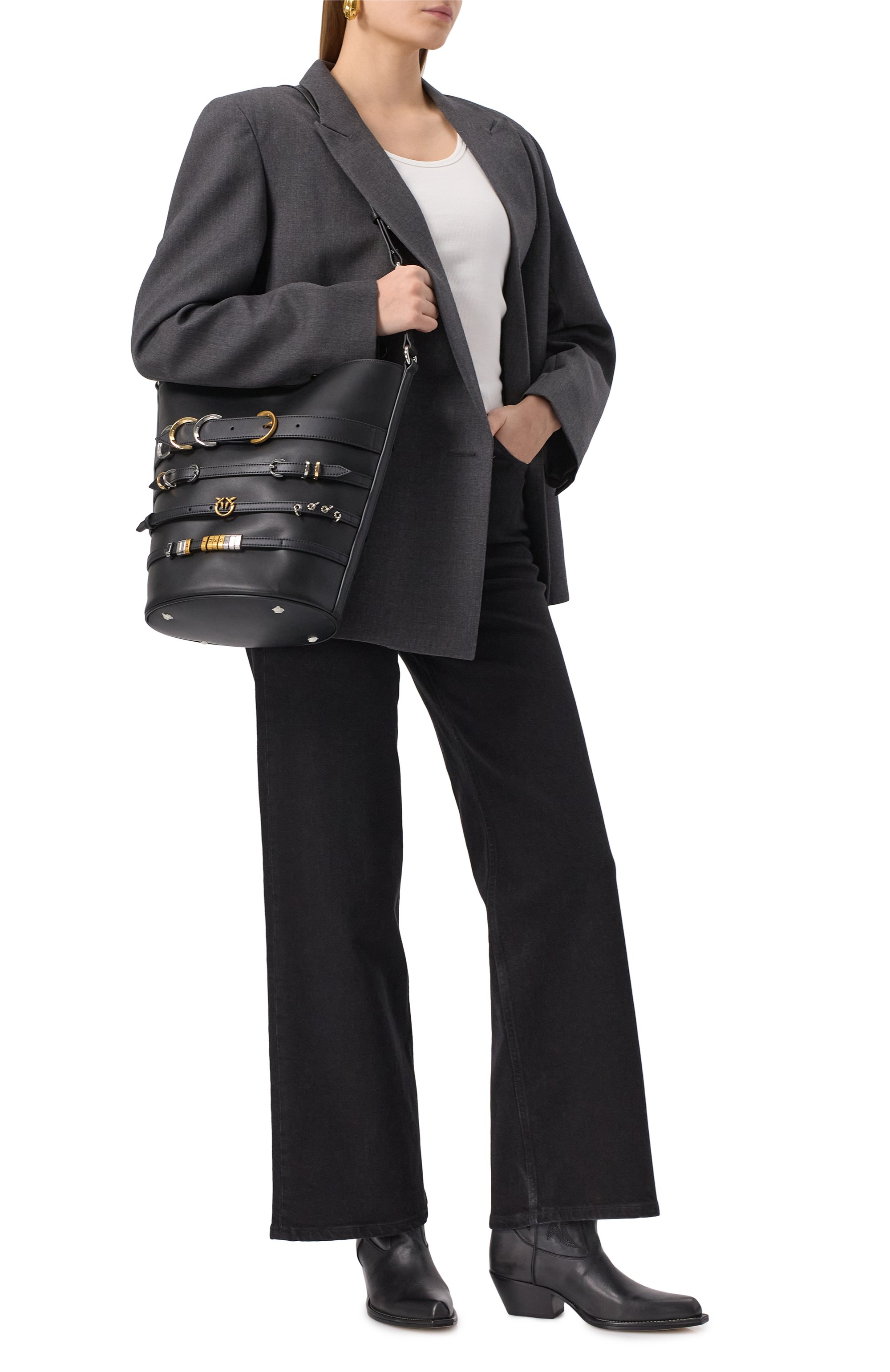 Сумка belts bucket PINKO, арт. 104366/A26K, фото 7