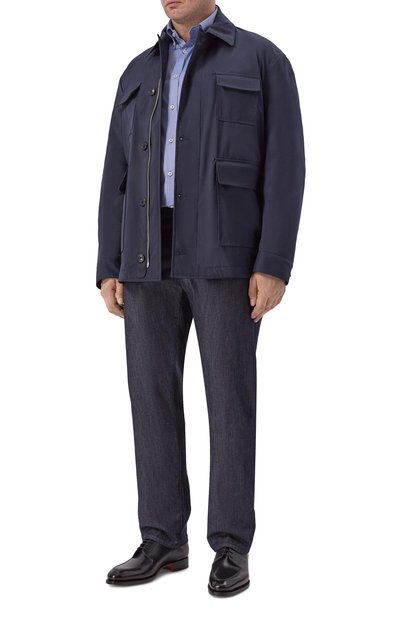 Хлопковая  рубашка PAUL&SHARK, арт. 26413012R_001, фото 2