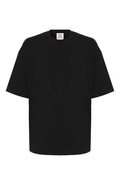 Мужская хлопковая футболка VETEMENTS, арт. UH76TR100B/1000 LIGHT JERSEY