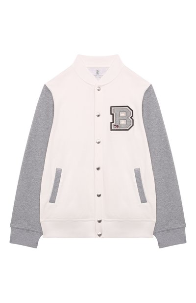 Хлопковый бомбер BRUNELLO CUCINELLI, арт. BM836E178C, фото 1