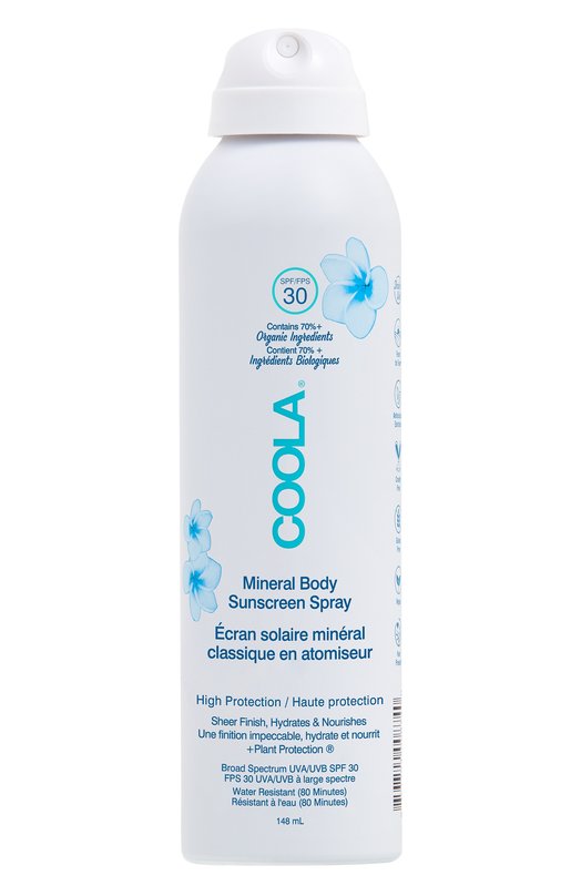 фото Солнцезащитный спрей для тела spf30 (148ml) coola