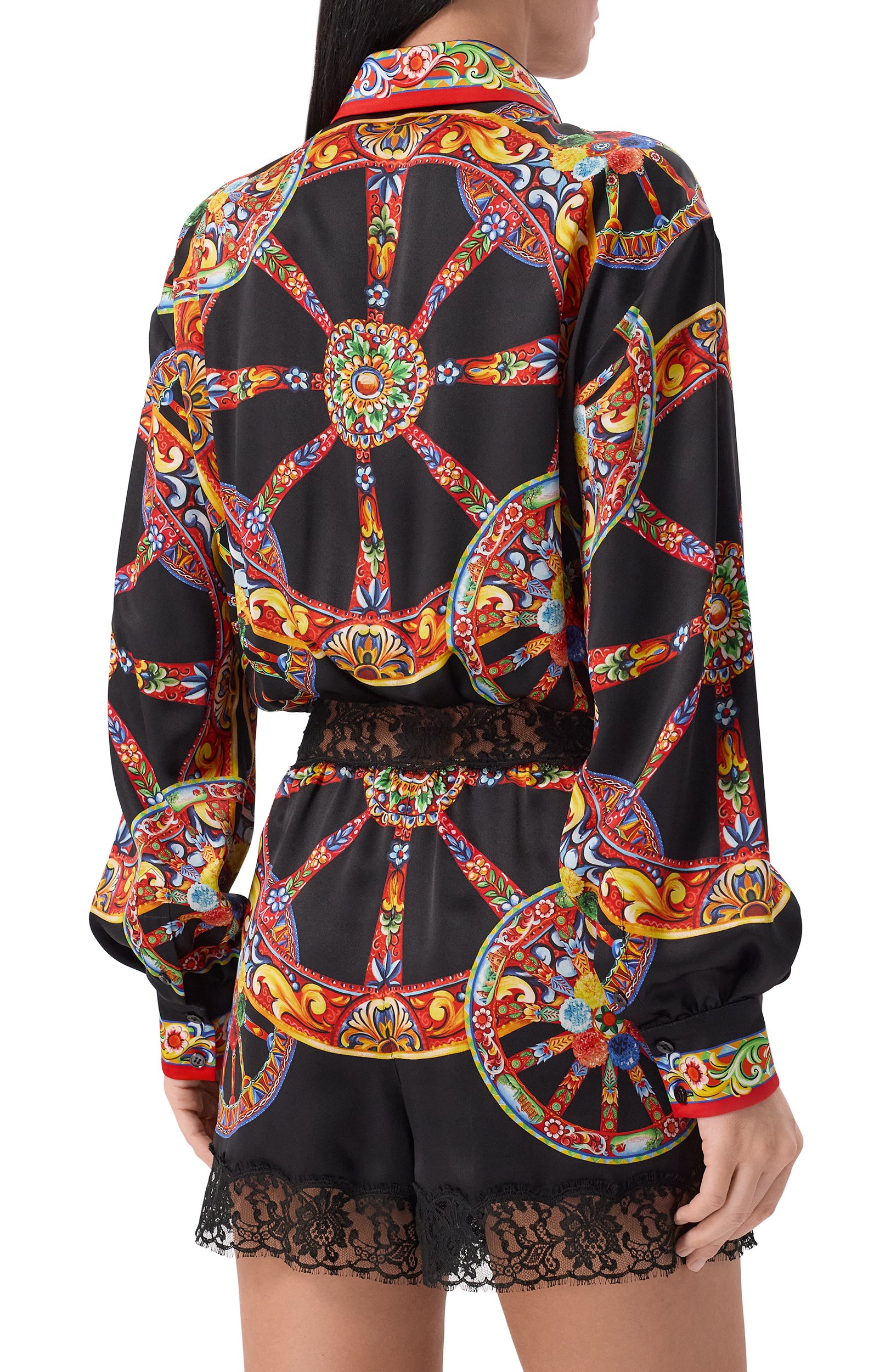 Атласный комбинезон DOLCE & GABBANA, арт. F6160T/GDDVJ, фото 3