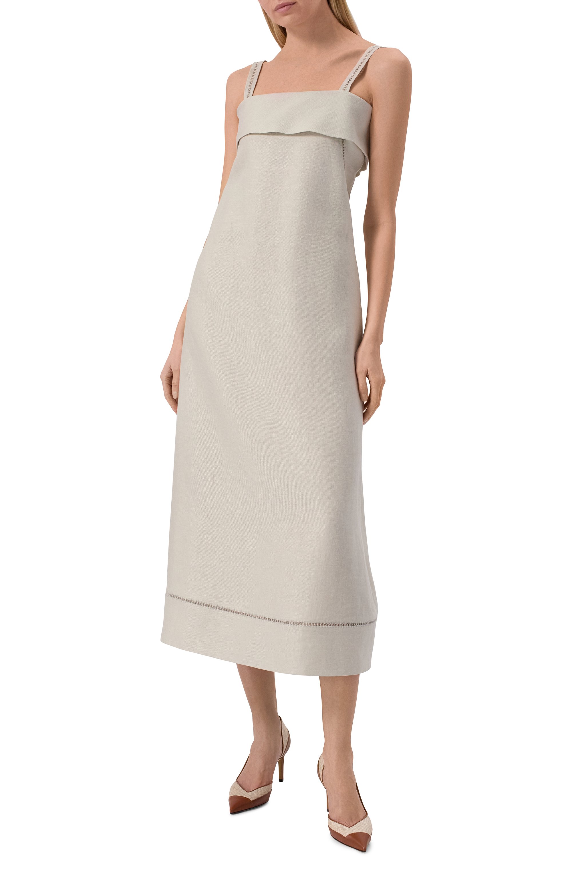 Льняное платье AGNONA, арт. TR0903/U3014, фото 3