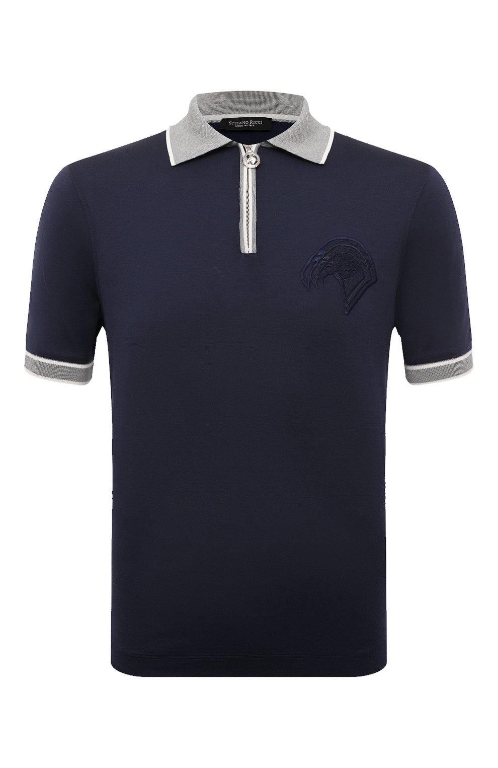 Поло из шелка и хлопка STEFANO RICCI, арт. K818919P31/T23271, фото 1