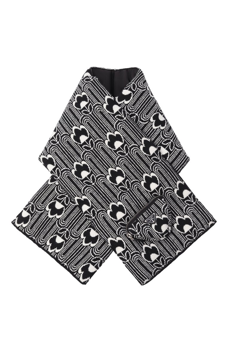 Двусторонний шарф PRADA, арт. 2FS025-2DYZ-F02PS-V-OOO, фото 1
