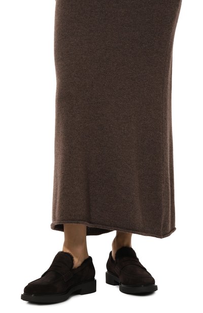 Замшевые пенни-лоферы harris GIANVITO ROSSI, арт. G25328.20G0M.SFUM0M0, фото 3