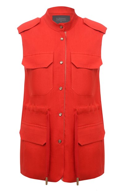 Льняной жилет LORENA ANTONIAZZI, арт. E2103GI006/3347, фото 1