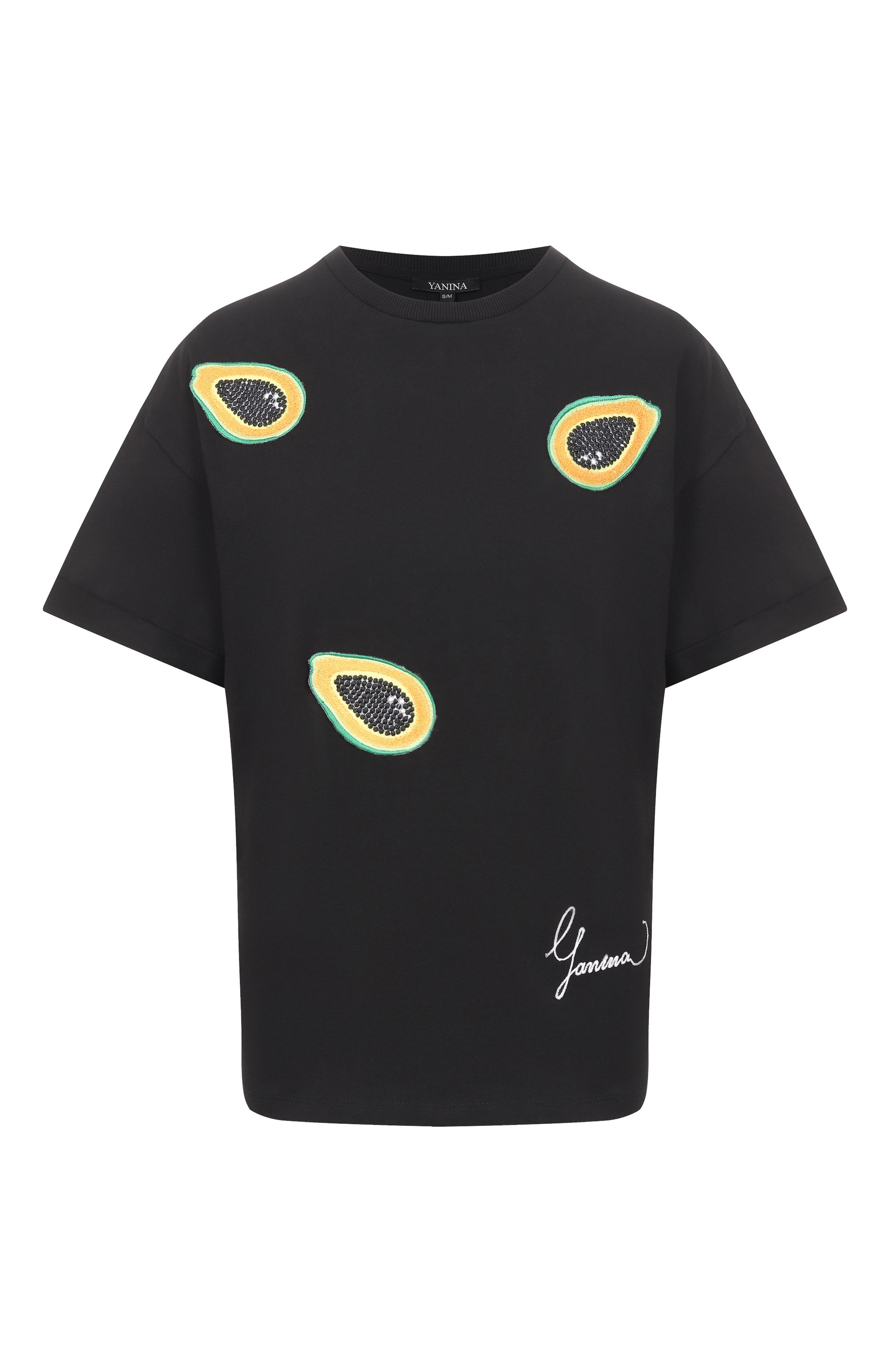 Хлопковая футболка YANINA, арт. T-3179, фото 1