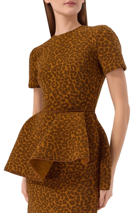 Платье Vika Gazinskaya SS26-13248 Леопардовый  SS26-13248 Фото 4