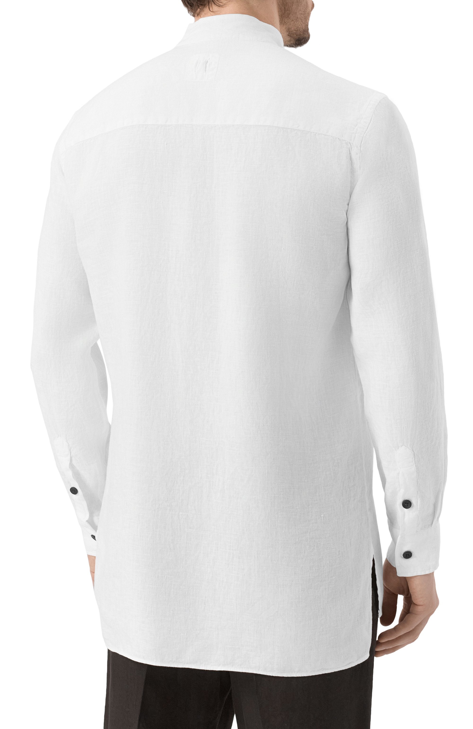 Льняная рубашка HANNES ROETHER, арт. Y029T0.608, фото 4