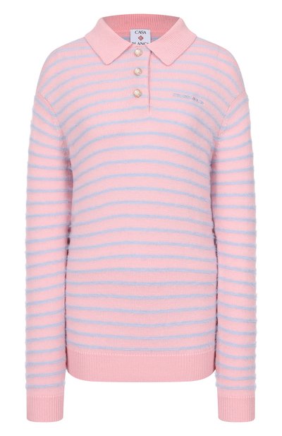 Женское шерстяное поло CASABLANCA, арт. W-SP26-KW-1236-01