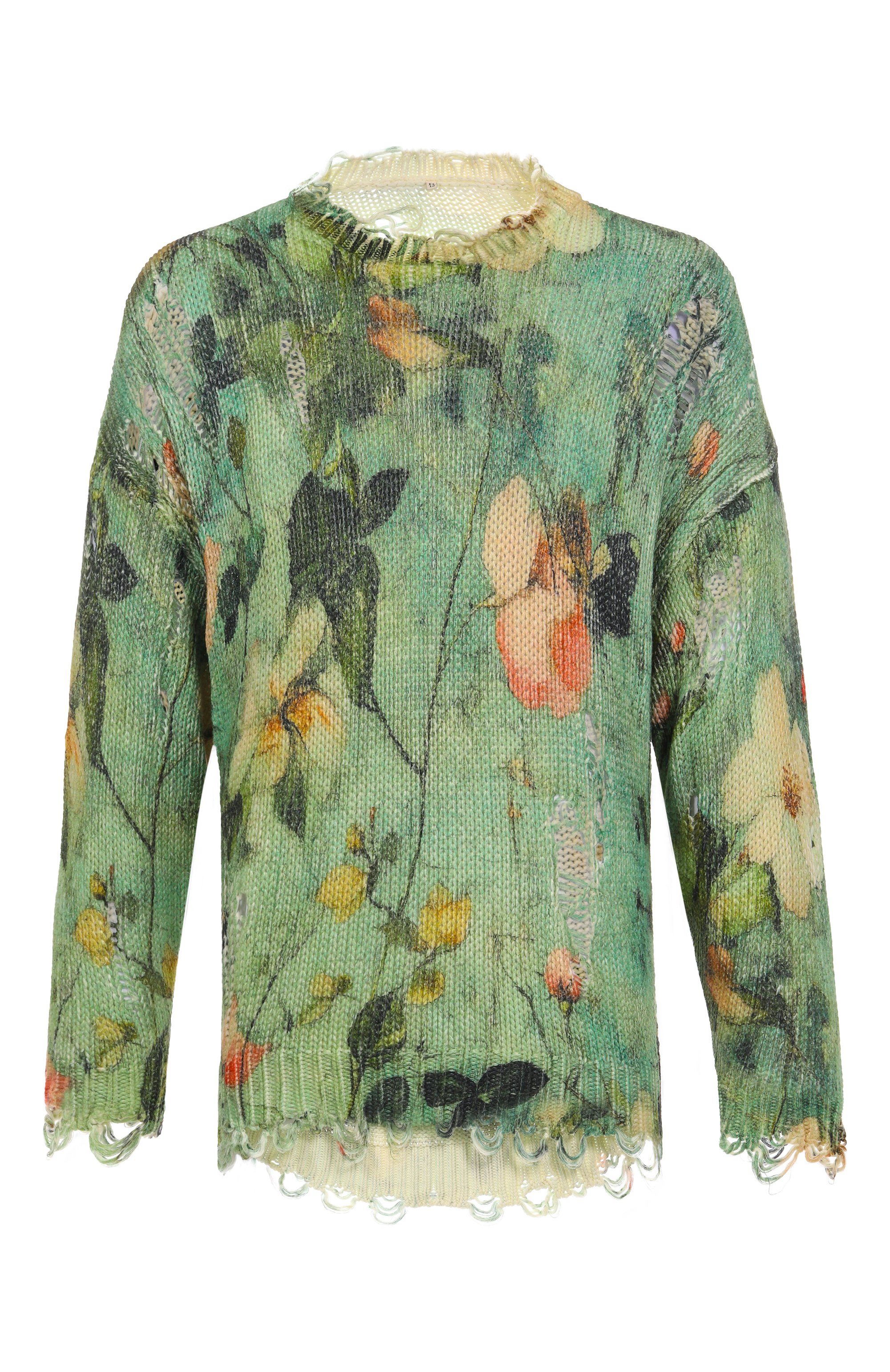 Хлопковый свитер R13, арт. R13WY197-Y218A, фото 1