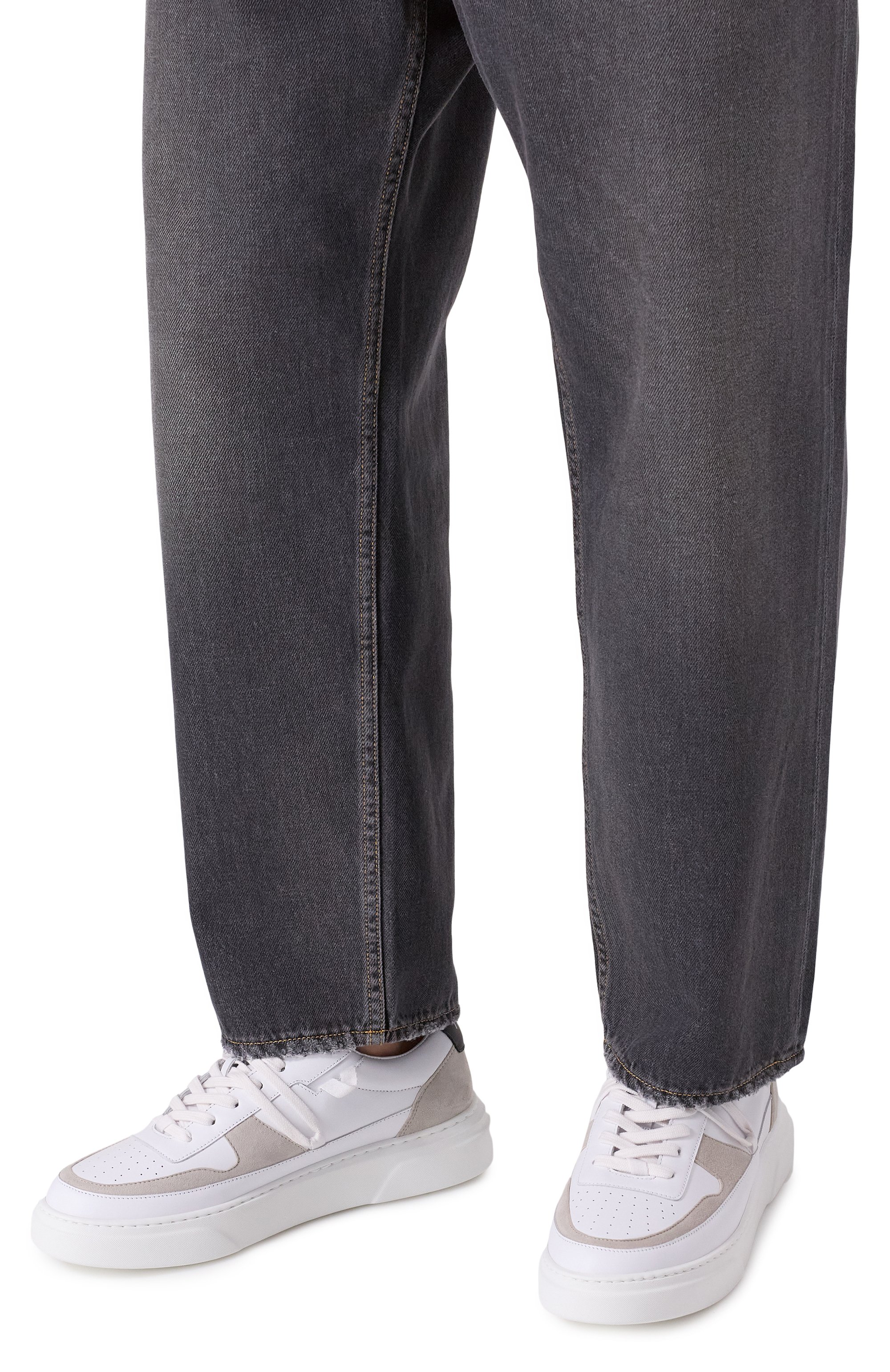 Кожаные кеды leo 866 INUIKII, арт. 50102-066, фото 3