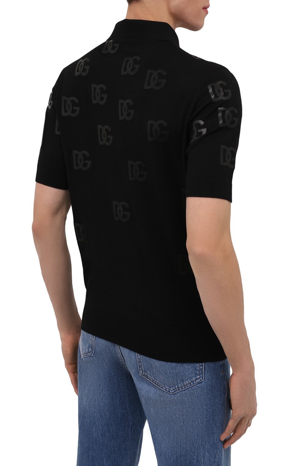 Шерстяное поло DOLCE & GABBANA, арт. GXI33T/JCMW9, фото 4