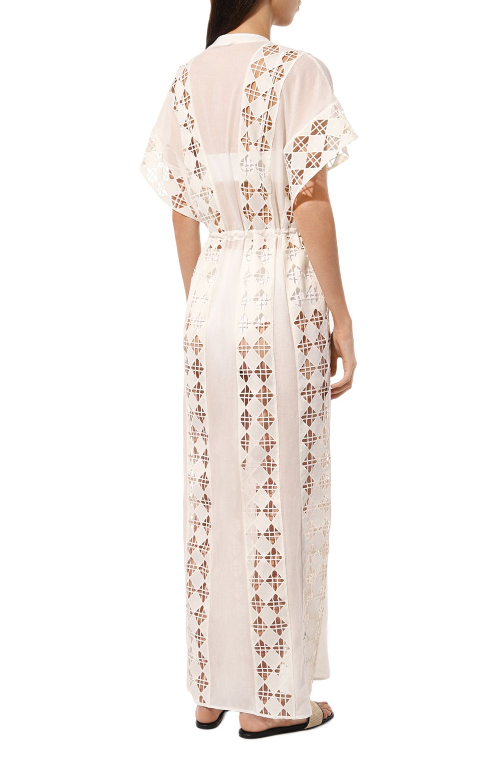 Хлопковая туника LIVY белого цвета по цене 67280 руб., арт. 654143001, фото 4 Хлопковая туника LIVY, арт. 654143001, фото 4