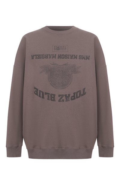 Мужской хлопковый свитшот MM6, арт. SH0GU0023/M25012