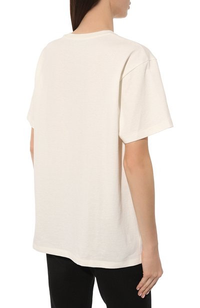 Хлопковая футболка the north face x gucci GUCCI, арт. 615044 XJDBZ, фото 4