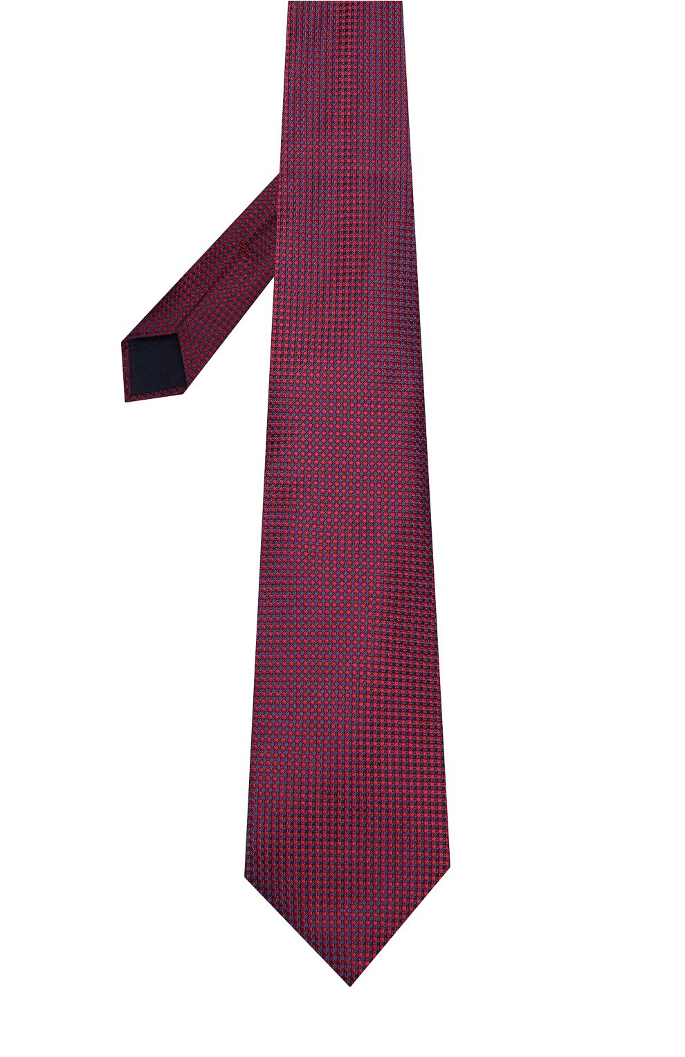 Шелковый галстук CORNELIANI красного цвета по цене 9575 руб., арт. 81U302-8120309/00, фото 2 Шелковый галстук CORNELIANI, арт. 81U302-8120309/00, фото 2