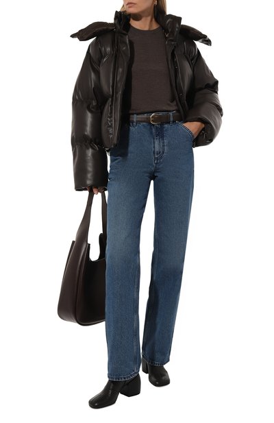 Кожаные ботильоны DRIES VAN NOTEN, арт. WS242-1298-H65/140, фото 2