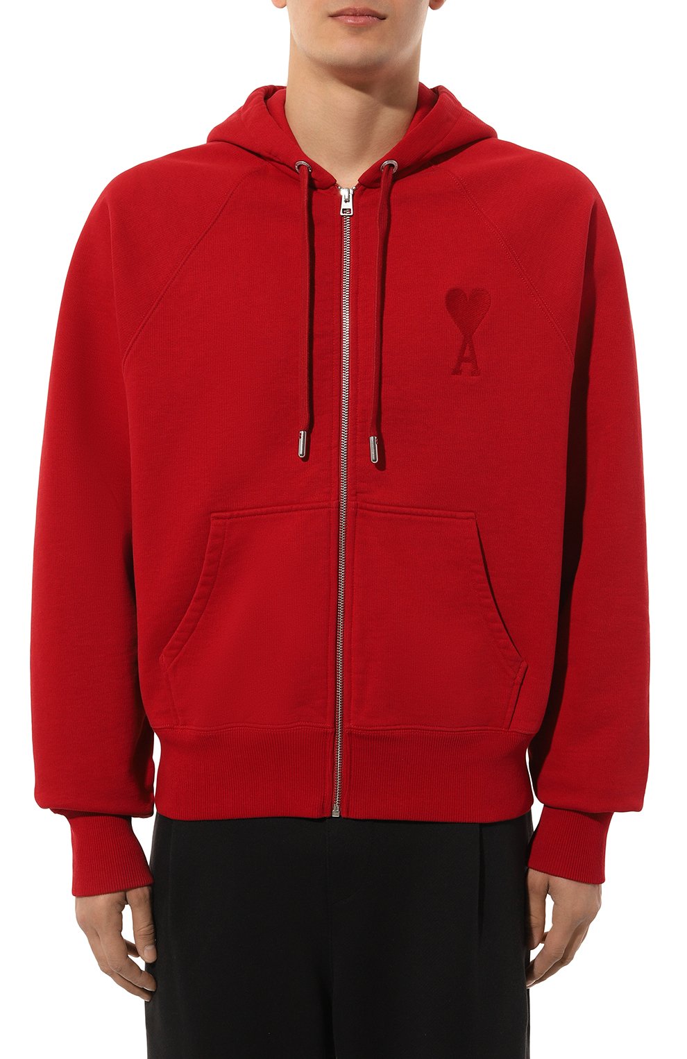 Хлопковая толстовка AMI, арт. USW402/747, фото 3