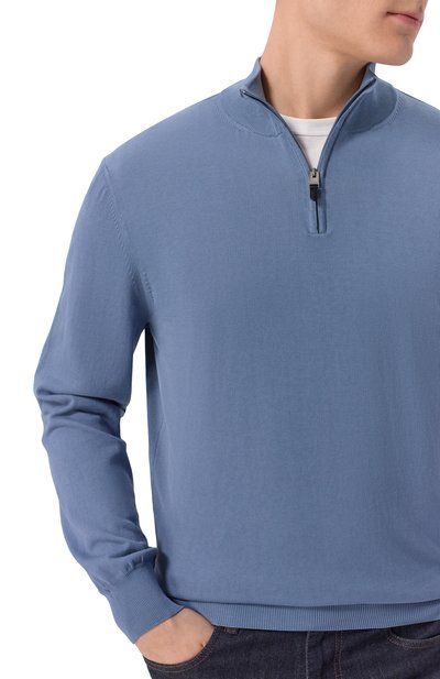 Хлопковый джемпер CANALI, арт. C0015/MK02459, фото 5