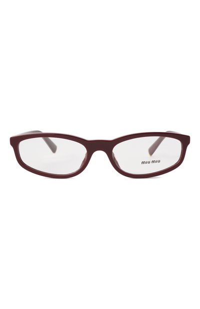 Оправа MIU MIU бордового цвета по цене 41900 руб., арт. 01ZV-26L101, фото 2 Оправа MIU MIU, арт. 01ZV-26L101, фото 2