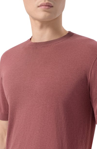 Джемпер из шелка и хлопка ANDREA CAMPAGNA, арт. M5425-1033, фото 5