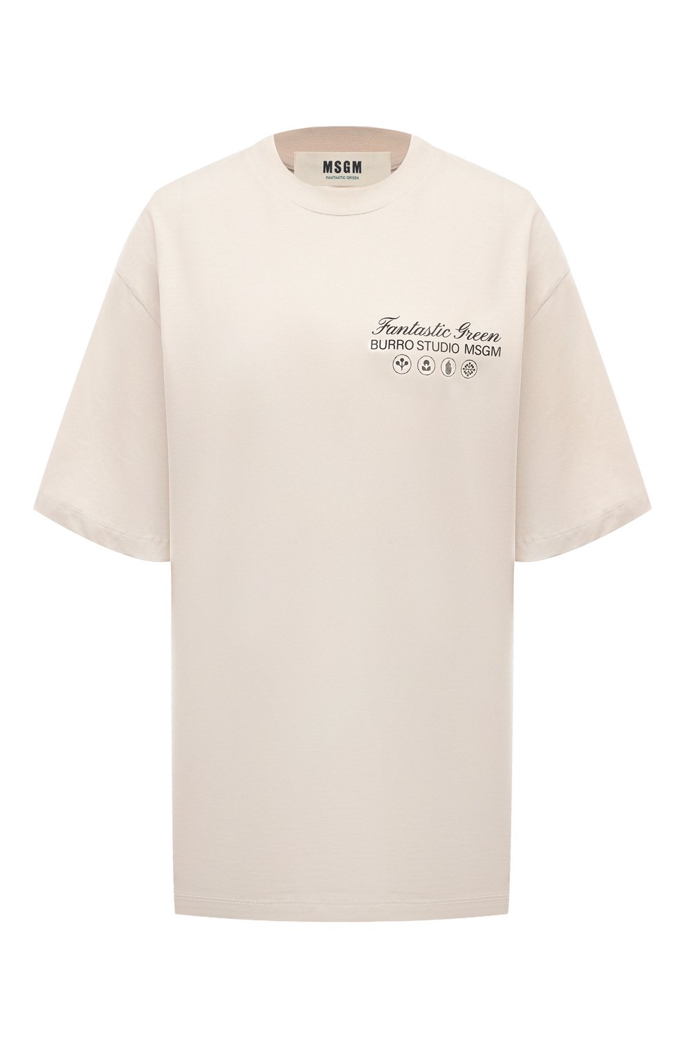 Хлопковая футболка MSGM, арт. 3746MM03/247791, фото 1