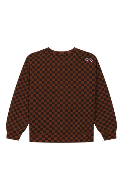 Хлопковый свитшот SPRAYGROUND, арт. SPY1528G/SPRAYGR0UND CHARACTERS 0VER CREWNECK