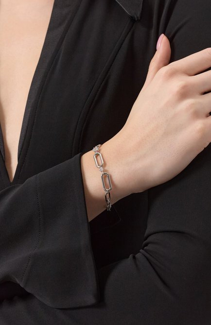 Женский браслет constella SWAROVSKI серебряного цвета, арт. 5683353 | Фото 2 (Материал сплава: Проставлено; Материал: Металл; Нос: Не проставлено)