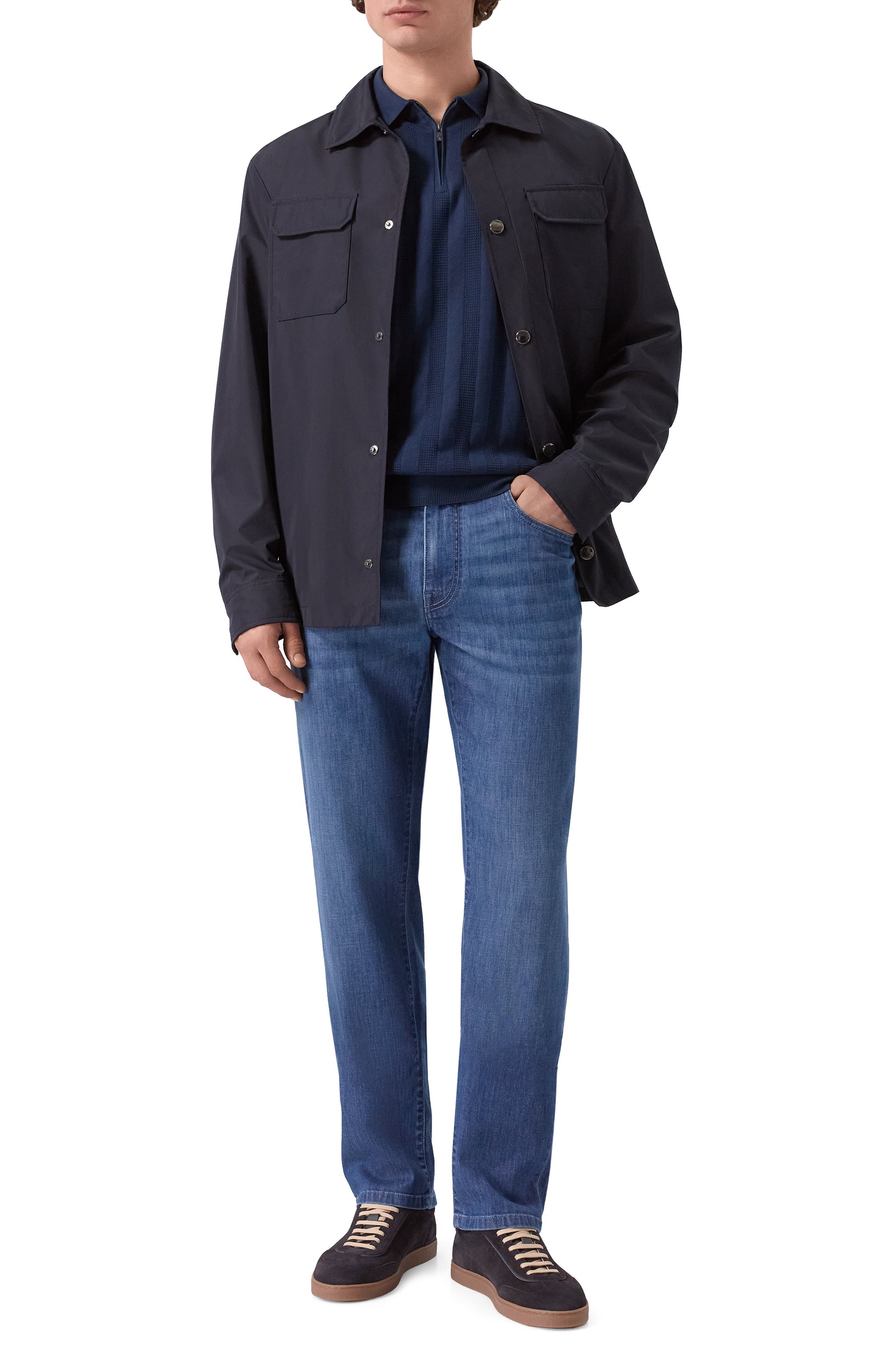 Хлопковое поло CORNELIANI, арт. 27M505/2725116, фото 2