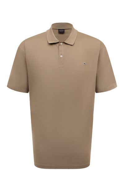 Мужское хлопковое поло PAUL&SHARK, арт. C0P1013/3XL-6XL