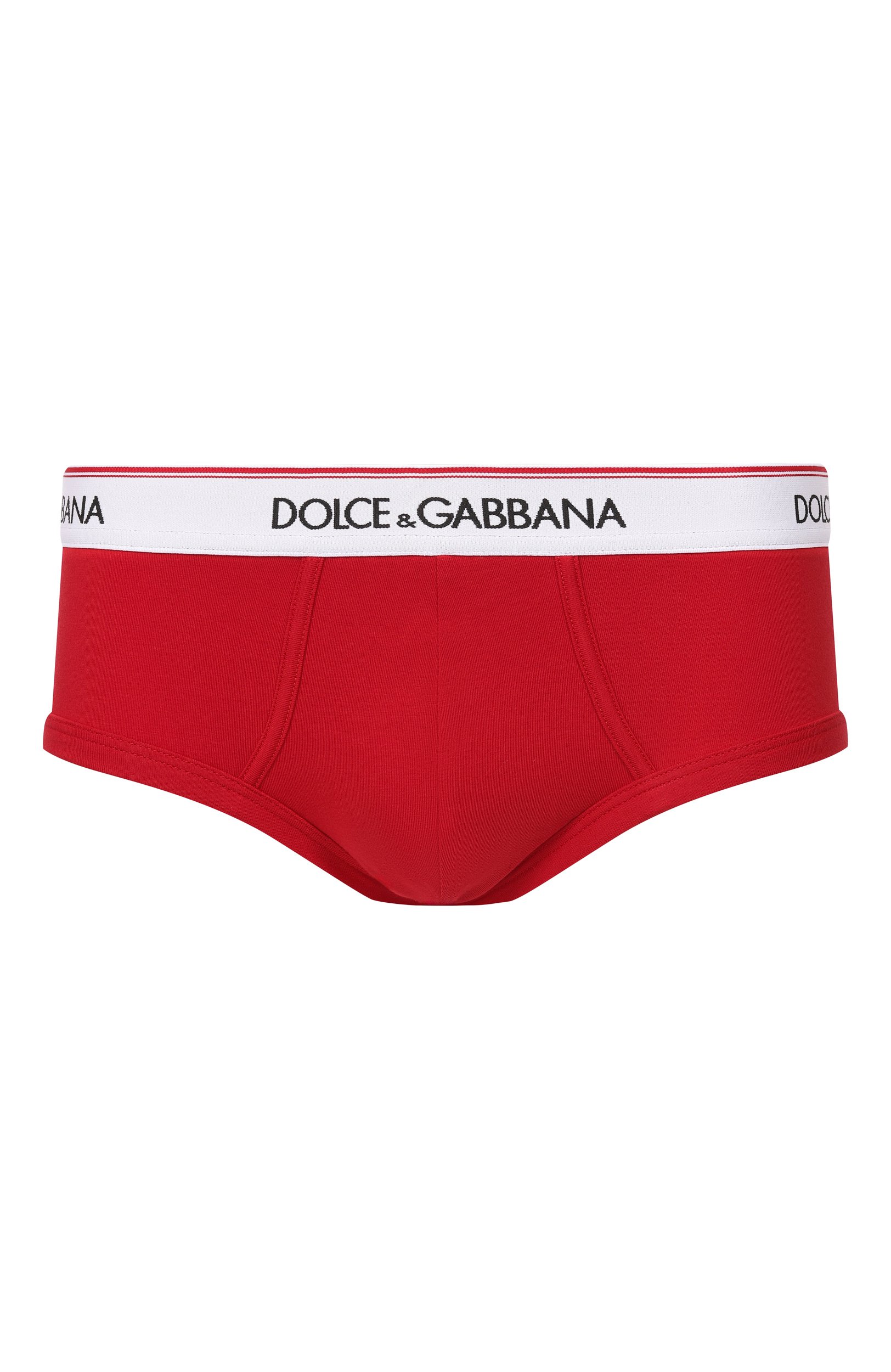 Хлопковые хипсы DOLCE & GABBANA красного цвета по цене 8420 руб., арт. M3F76J/0UAIG, фото 1 Хлопковые хипсы DOLCE & GABBANA, арт. M3F76J/0UAIG, фото 1