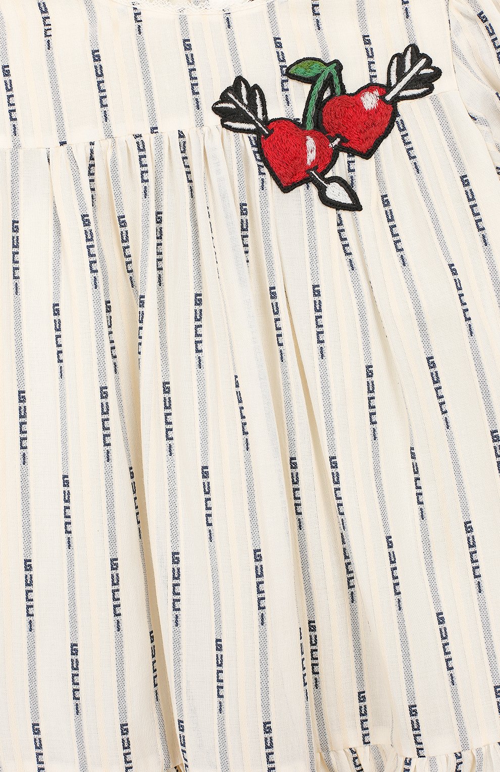 Хлопковое платье GUCCI белого цвета по цене 59950 руб., арт. 572533/ZAB8I, фото 3 Хлопковое платье GUCCI, арт. 572533/ZAB8I, фото 3