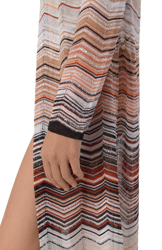 Кардиган из вискозы Missoni DS26SM0H/BK01H9 Разноцветный  DS26SM0H/BK01H9 Фото 5