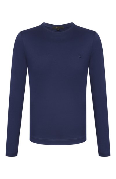 Мужская хлопковый лонгслив ZILLI, арт. TSR04BM0100VLE000_001
