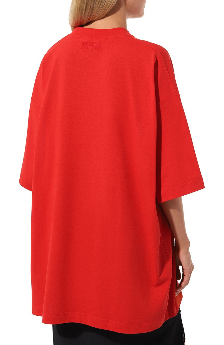 Хлопковая футболка VETEMENTS, арт. UE54TR330R, фото 4