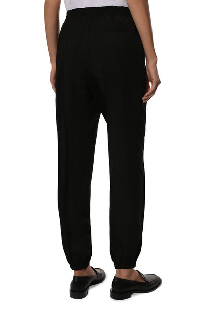 Джоггеры из вискозы и шелка JIL SANDER, арт. J01KA0021-J65003, фото 4